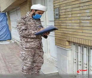 اقدامات طلاب جهادی پایگاه ولی امر در مقابله با کرونا
