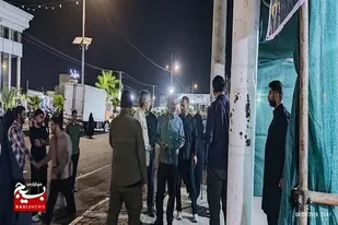 بازدیدوسرکشی فرمانده سپاه شهرستان زاهدان از غرفه حوزه مقاومت بسیج شهیده نسیمه زارعی