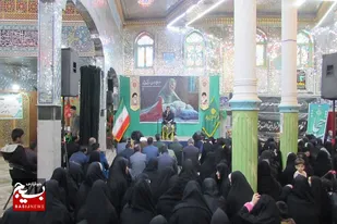 آیین تجلیل از مادران و همسران شهدا در نهاوند