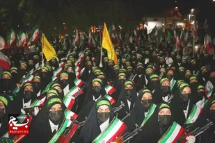 اجتماع دختران وبانوان شهر اقبالیه در راستای بیعت با مقام معظم رهبری