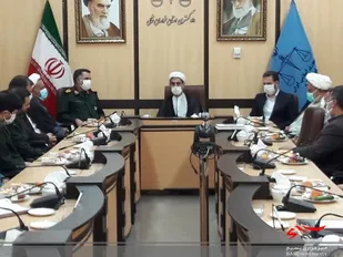 دیدار سردار چمن با رئیس کل دادگستری خراسان شمالی