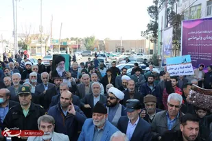 خروش انقلابی مردم گرمسار در سالروز گرامیداشت ۹ دی