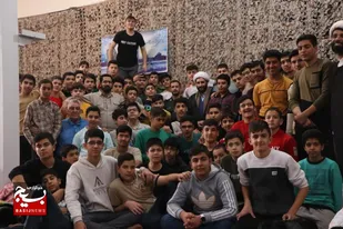 برگزاری اعتکاف دانش&zwnj;آموزی در مسجد جامع شهر صالح آباد