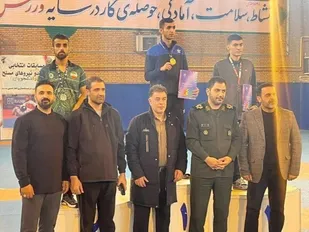 نایب&zwnj;قهرمانی تکواندوکار ایلامی در مسابقات کشوری