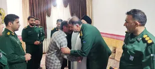 بدرقه&zwnj;ای با افتخار برای بازنشستگی سرهنگ خشنودان در شهرستان چرام + ( تصاویر)