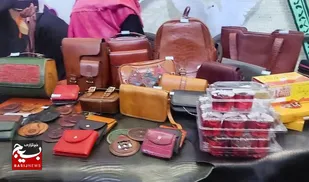 دو نمایشگاه اقتصاد مقاومتی در ناحیه مقاومت بسیج امام سجاد (ع) برگزار شد