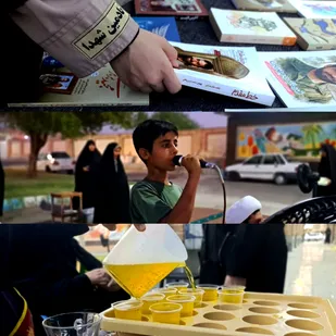 خادمین شهدا؛ روایتگر فرهنگ ایثار و خدمت در گلزار شهدا
