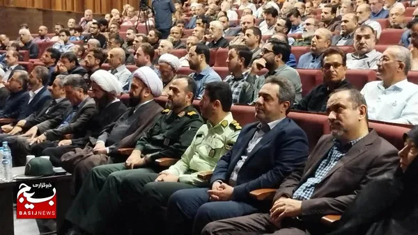 مراسم شهیدان انصاری و نورانی در رشت