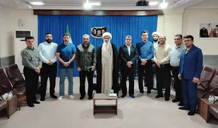 دیدار عوامل فیلم &laquo;شهید نادر مهدوی&raquo; با نماینده ولی فقیه در بوشهر