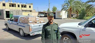 توزیع بیش از ۳ تن مرغ رایگان به همت سپاه نرماشیر