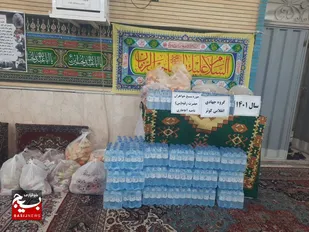 فعالیت های جهادی حوزه خواهران بمناسبت نیمه شعبان در آغاجاری