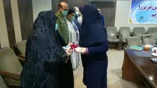تقدیر از پرستاران در سمنان