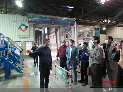 بازدید اصحاب رسانه ساوجی از کارخانه کاوه فلوت شهر صنعتی کاوه+ تصاویر