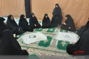 اجتماع بزرگ حلقات صالحین بسیج در مصلی نماز جمعه سرخه برگزار شد