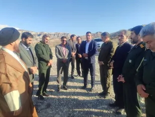 بازدید فرمانده سپاه امیرالمؤمنین (ع) استان ایلام از پروژه&zwnj;های احیای اراضی کشاورزی شهرستان ملکشاهی