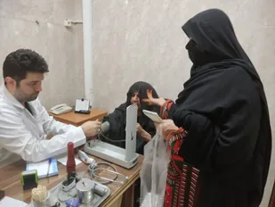 ویزیت رایگان بیماران در مرکز درمانی سیدالشهدا چابهار