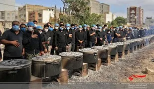 ۱۴ هزار نفر ظهر عاشورا در بجنورد اطعام شدند