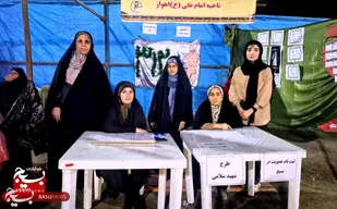 غرفه &laquo;حس خوب&raquo; در منطقه باهنر اهواز برپا شد