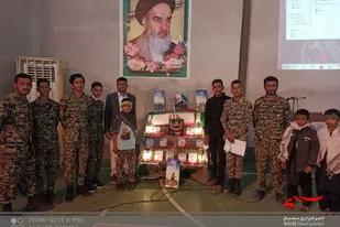 برگزاری مراسم سالگرد شهادت سردار دلها در فنوج