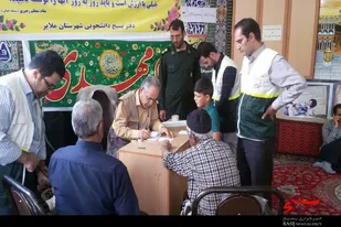 ارائه خدمات پزشکی بسیجیان ملایری در رزمایش سپاهیان محمدرسول الله(ص)