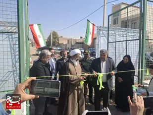 زمین چمن شهرک کوثر هشتگرد به بهره برداری رسید