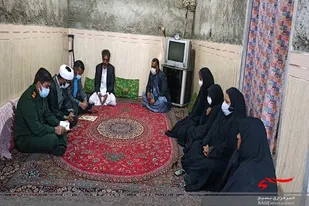 دیدار با مادر شهید شه بخش کردزابلی به مناسبت ولادت حضرت زهرا (س) و روز مادر در مهرستان