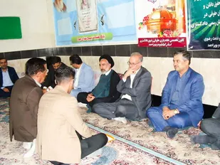میز خدمت حقوقی چهارشنبه های امام رضایی در روستای مهریان یاسوج