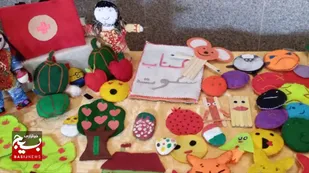 نمایشگاه دستاوردهای کار آفرینی بمناسبت دهه فجر در شهرستان بمپور برگزار شد