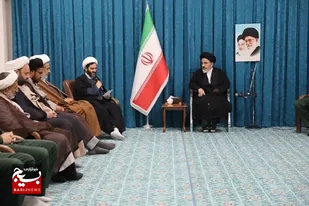 مسئول دفتر نمایندگی ولی&zwnj;فقیه در سپاه شهدای آذربایجان غربی با امام جمعه ارومیه دیدار کرد