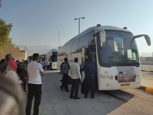۲۵۰ دختر دانش&zwnj;آموز کنگانی به اردوی راهیان نور اعزام شدند