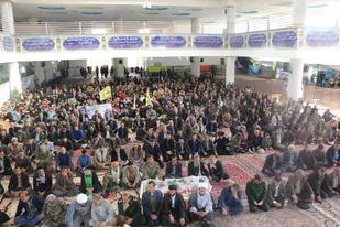 اجتماع بزرگ بسیجیان لردگان