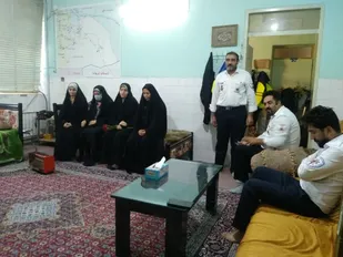 تقدیر از پرسنل اورژانس مسجد حضرت ابوالفضل (ع) مهریز به مناسبت روز پرستار