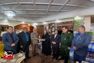 دیدار مقامات قضایی، کشوری و لشگری همدان با خانواده معظم شهید محمدحسین درفشی+تصاویر