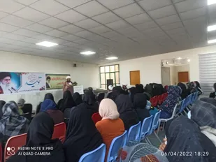 برگزاری نهضت روشنگری درحوزه خواهران سپاه قصرشیرین
