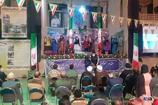 برگزاری جشن پیروزی انقلاب اسلامی در شهر کوهسار+تصاویر