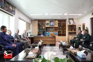 مدیرکل پست آذربایجان غربی با سردار رجبی دیدار کرد