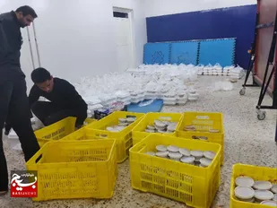 اطعام حسینی در  روز عاشورا در بهبهان