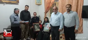 دیدار از 560 خانواده شهید و ایثارگر در هفته دفاع مقدس در کازرون