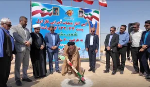 آغاز ساخت بخش نخست پست برق شعیبیه شهرستان شوشتر