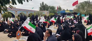 حضور دانش آموزان تفتی در اردوی راهیان نور و بازدید از مناطق عملیاتی