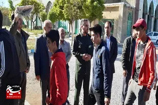 اعزام کاروان راهیان نور بسیجیان فامنین به مناطق عملیاتی غرب کشور