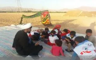 اعزام گروه جهادی بسیج طلاب وروحانیون وگروه پزشکی به مناطق عشایری