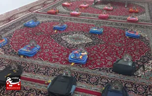 توزیع ۵۵۰ بسته تحصیلی به دانش آموزان کم برخوردار در بردسکن