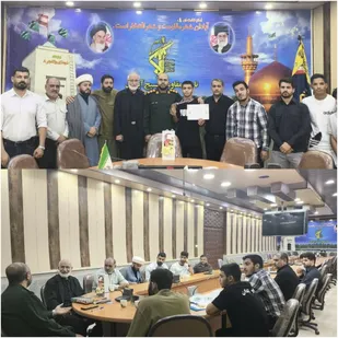 تجلیل فرمانده سپاه آبادان از قهرمان جودو کشور و عضو تیم ملی &nbsp;