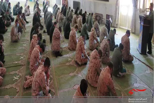 بزرگداشت وفات حضرت زینب کبری (س) در تیپ انصارالحسین(ع) همدان