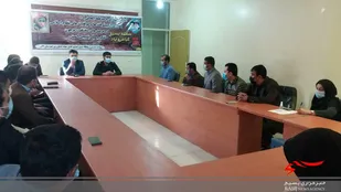 برگزاری نهضت روشنگری به مناسبت هفته بسیج در جهاد کشاورزی لالی