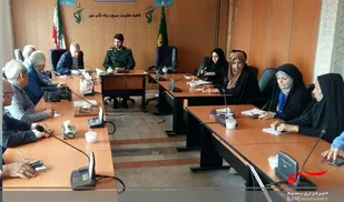 تجلیل از خبرنگاران توسط سپاه ناحیه قائم شهر