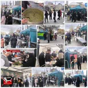ایستگاه صلواتی نیمه شعبان و دهه فجر در شهرکرد