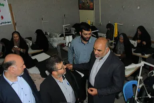 "بازدید فرمانده سپاه سیدالشهدا(ع) از کارگاه اقتصاد مقاومتی بسیج سازندگی شهرقدس