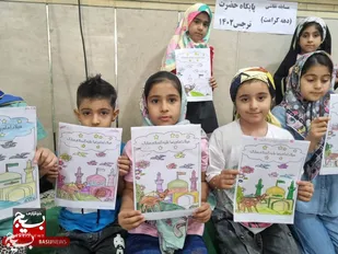 برگزاری مسابقات نقاشی کودکان درشوشتر